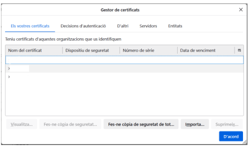 How to download and install the idCAT Certificate idCAT