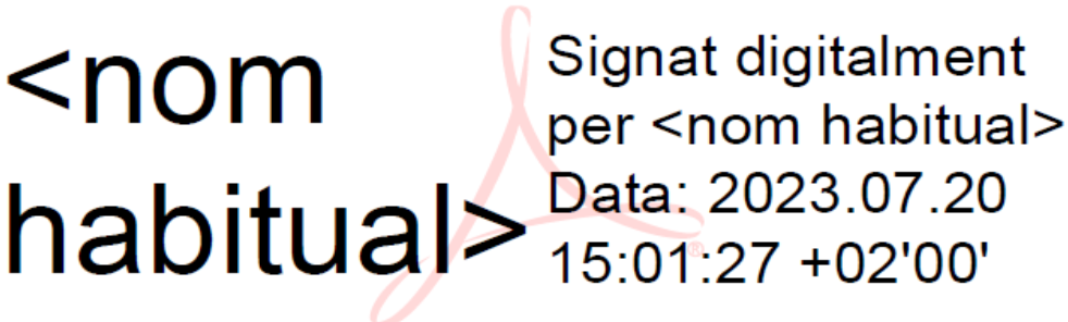 digitale Signatur in einem PDF-Dokument